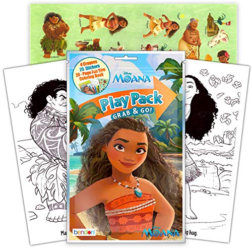Bendon Publishing Moana Kids Play Packs Bundle - Fun Party Favors
| Bendon Publishing Moana Kids Play Packs - Coloring